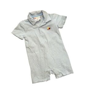 Jellybeans Embroidered Back-to-school Romper JonJon Playsuit Cotton